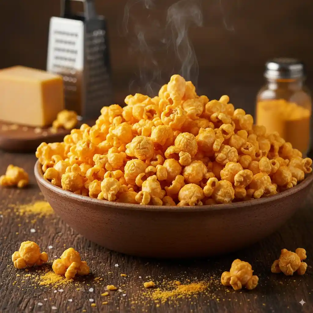 Cheddar Cheese Popcorn