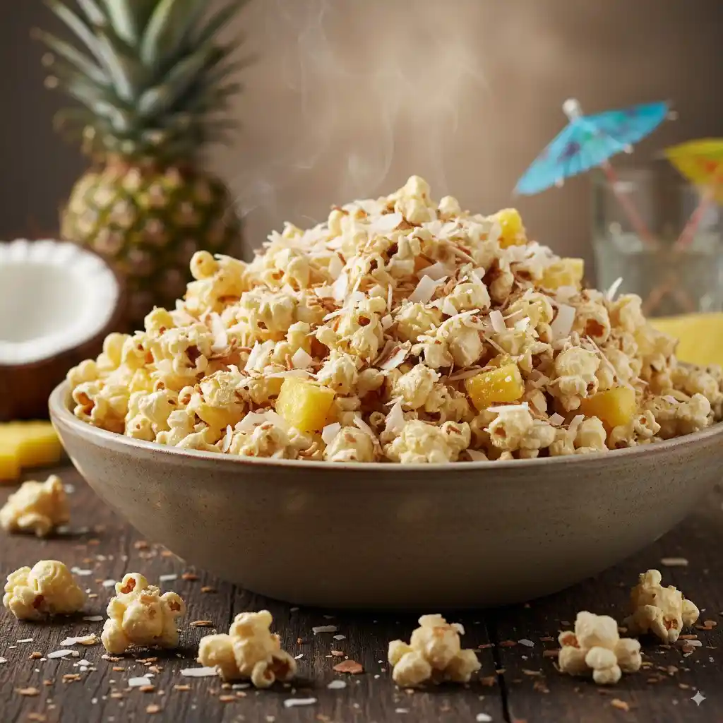 Piña Colada Popcorn