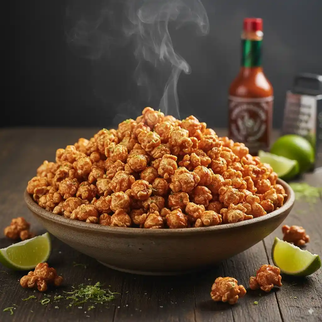 Sriracha Lime Popcorn